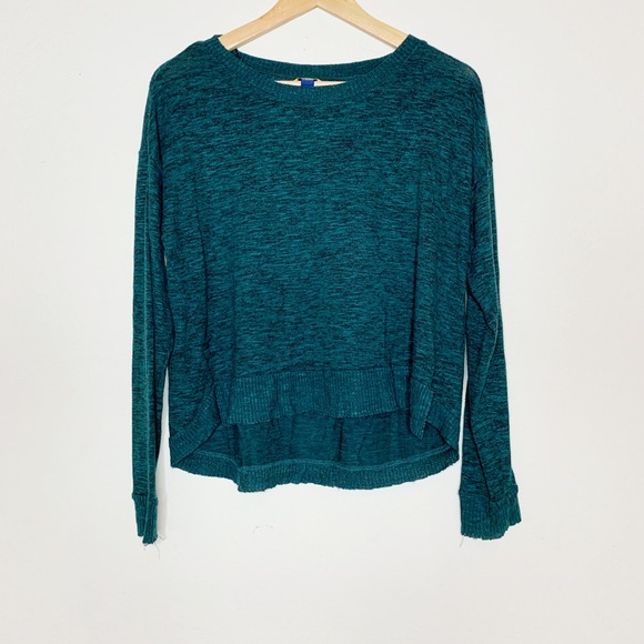 Prince & Fox Tops - Prince & Fox Blue-Green Long Sleeve Top